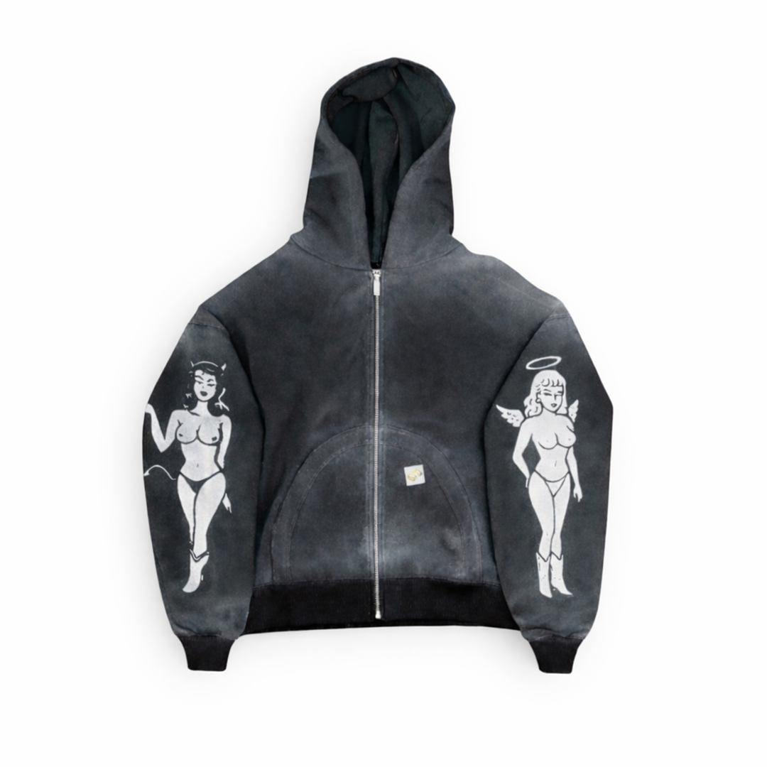HALO & HORNS
ZIP-UP